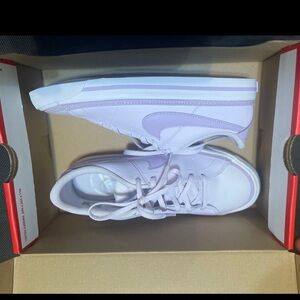 Lilac Nike Court Legacy Sneakers
